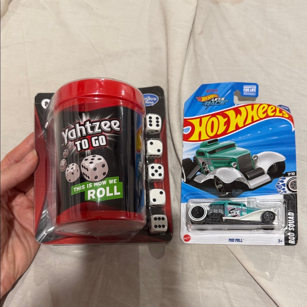 To Go Travel Dice Game - Red